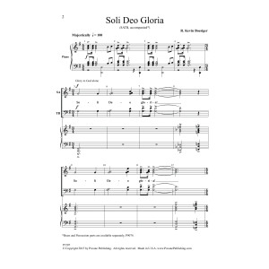 Soli Deo Gloria